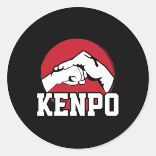 Adesivo Excelente Kenpo Karate Fist Design Marcial Ar Japo