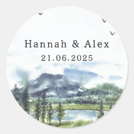 Adesivo Excelente Lake Envelope Stickers