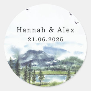 Adesivo Excelente Lake Envelope Stickers