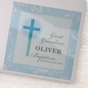 Adesivo Excelente Neto Baptism Blue Lace Personalizado