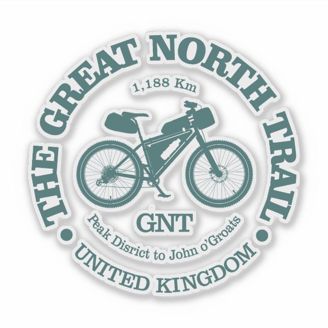 Adesivo Excelente North Trail (ciclismo) (Frente)