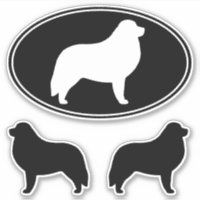 Excelente Pirenéus Silhuettes Cachorro Coletor