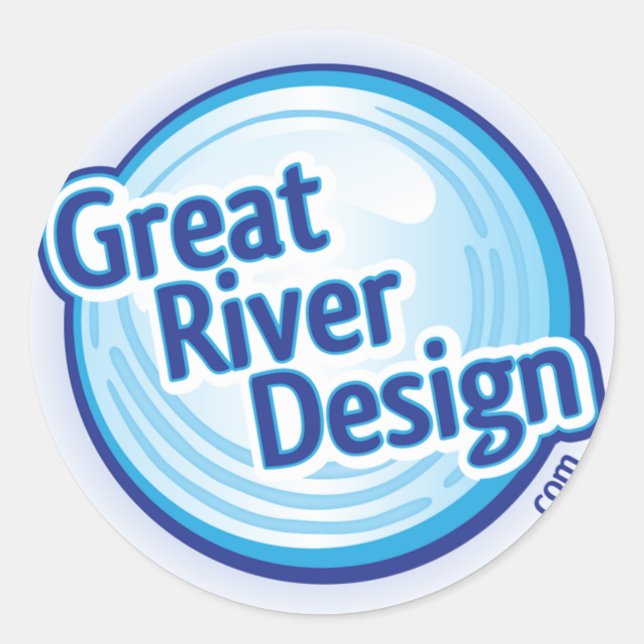 Adesivo Excelente River Design.com (Frente)