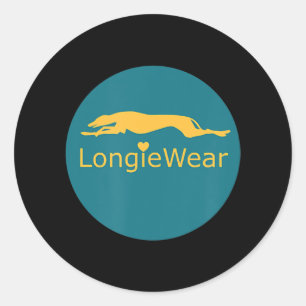 Adesivo Executando Visto Greyhound Longie em Corrida Refor