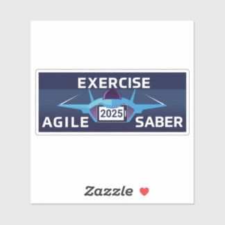 Adesivo Exercício Agile Saber 3 Sticker