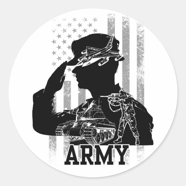 Adesivo Exército (Frente)