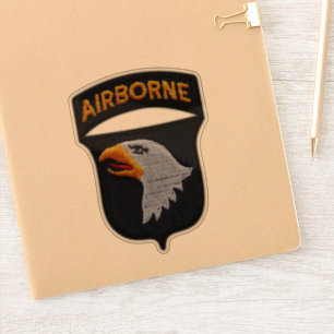 Adesivo Exército 101st ABN DIV que grita o contorno de