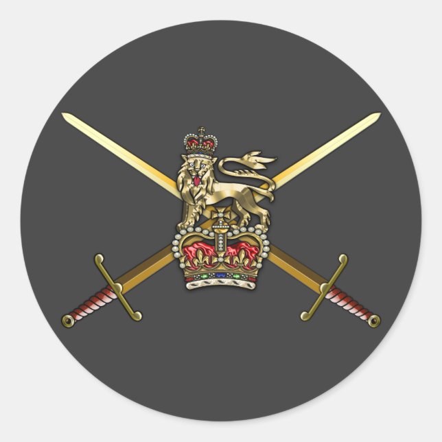 Adesivo Exército Britânico (Frente)