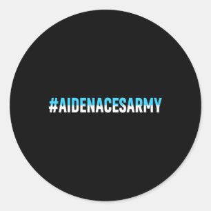 Adesivo Exército de Aiden luta contra o câncer leucemia Ai