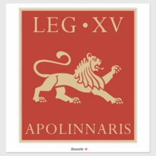Adesivo Exército Romano Imperial - Legio XV Apollinaris