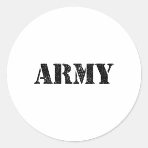 Adesivo Exército Vintage dos EUA I Exército Militar Verde 