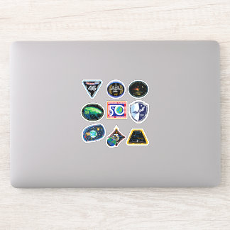 Adesivo Expedição de Estação Espacial Internacional ISS-46