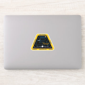 Adesivo Expedição de Estação Espacial Internacional ISS-54