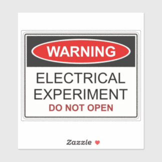 Adesivo Experimento Elétrico