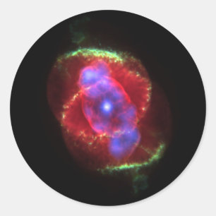 Adesivo exploração do espaço exterior nebulosa nasa astron