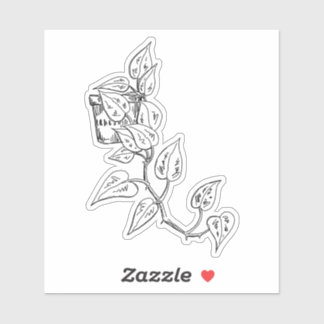 Adesivo Explorando o Pothos Sticker