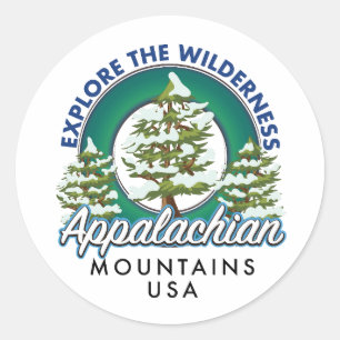 Adesivo Explorar a natureza das montanhas Appalachian
