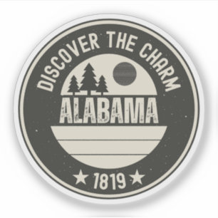 Adesivo Explore Alabama - Designs para Cada Amante