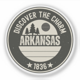 Adesivo Explore Arkansas - Designs para Cada Amante
