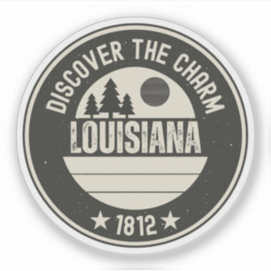 Adesivo Explore Louisiana- Designs para Cada Amante