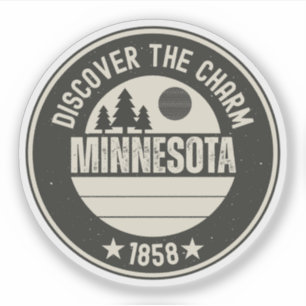 Adesivo Explore Minnesota - Designs para Cada Amante