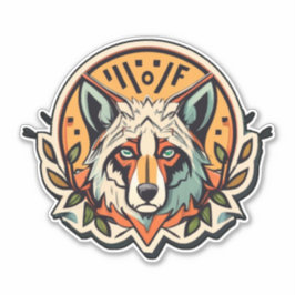 Adesivo Explore nossa coleção de Wolf Sticker