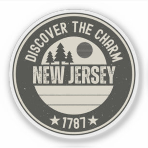 Adesivo Explore Nova Jersey - Designs para Cada Amante