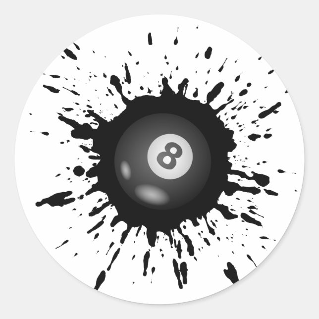 Adesivo Explosão Billiard (Frente)