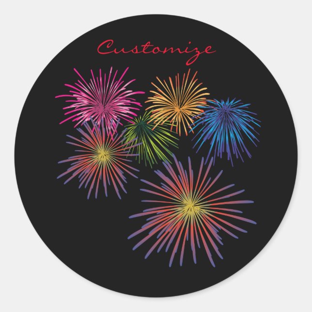 Adesivo Explosão de Thunder_Cove do Fireworks (Frente)