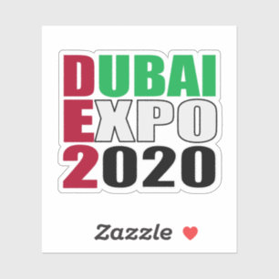 Adesivo exposição dubai 2020