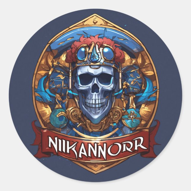 Adesivo "Expresse-Se Adhesitante: O Vestido (Frente)