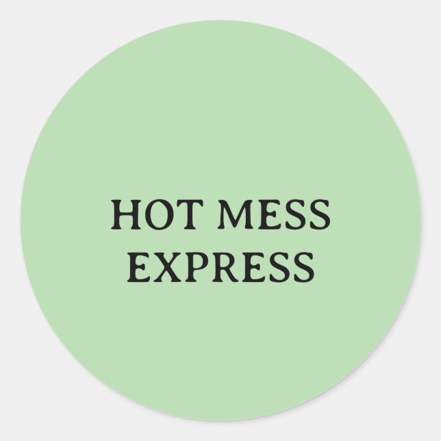 ADESIVO EXPRESSO BAGUNÇADO (Frente)