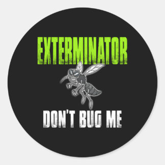 Adesivo Exterminador - Profissional de controle de pragas