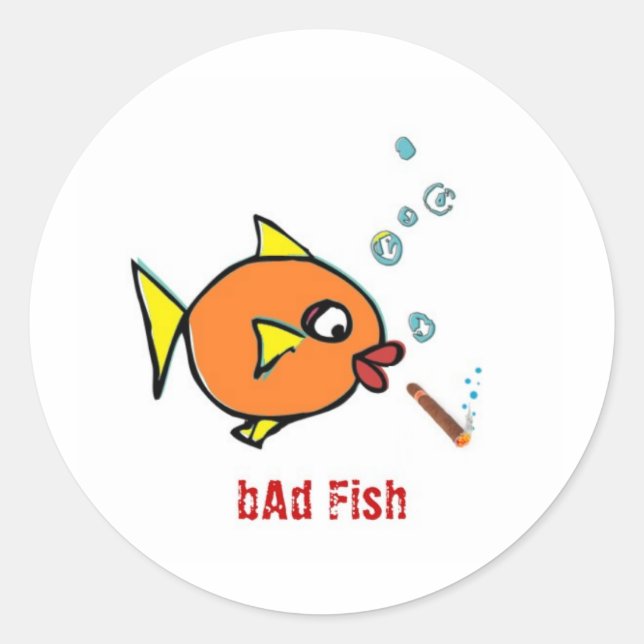 Adesivo Extras de peixes (Frente)