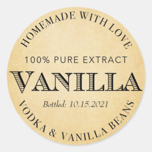 Adesivo Extrato personalizado da Vanilla VE005_01