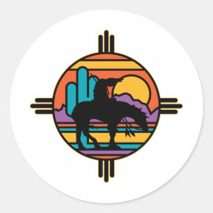 Adesivo Extremidade do indiano do nativo americano da fuga