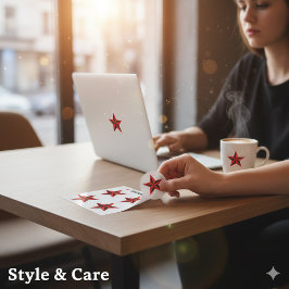 Adesivo Eye Catching Star Mark Sticker Set in Four Sheet P