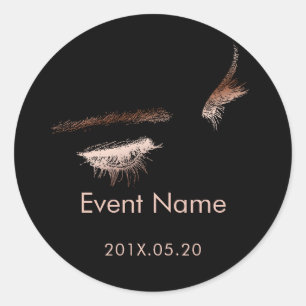 Adesivo Eyelash & Brow Makeup Artist Beauty Salon Evento