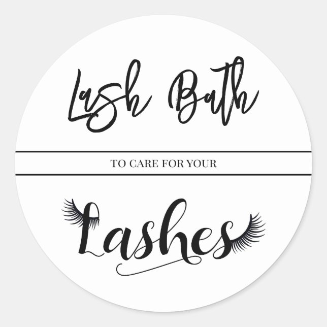 Adesivo Eyelash Cleanser Lashes Lash Extensões Banho (Frente)