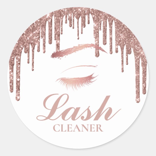 Adesivo Eyelash Extensions Lash Cleaner Rosa Unidades Dour (Frente)