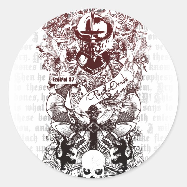 Adesivo Ezekiel 37 (Frente)