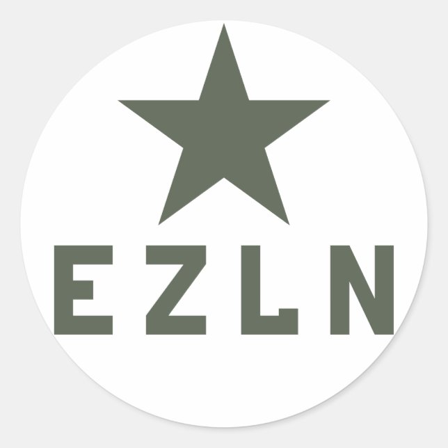 Adesivo EZLN Zapatista Sticker (Frente)