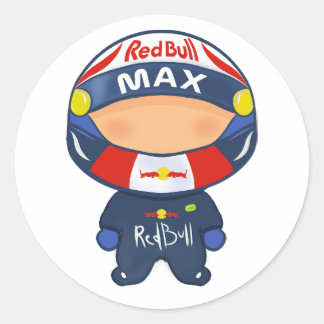 Adesivo F1 Sticker RedBull Max Verstappen Fórmula