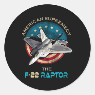 Adesivo F22 Raptor Americano de Cargueiro Patriótico Jet 4
