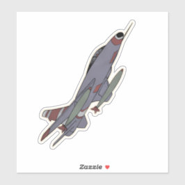 Adesivo F-100 Super Saber, Aeronaves de guerra