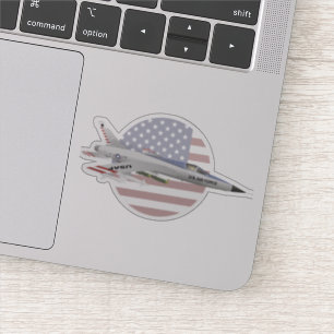 Adesivo F-105 Avião Militar Trovão