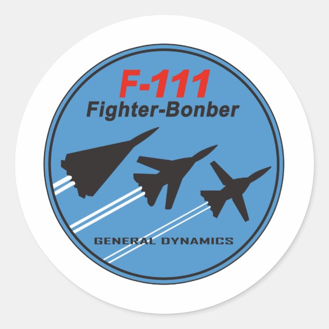 Adesivo F-111 Patch (Frente)
