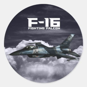 Adesivo F-16 Falcão de Luta