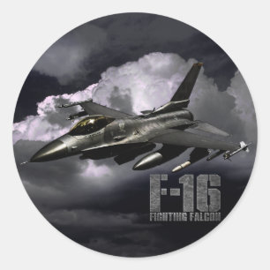 Adesivo F-16 Falcão de Luta
