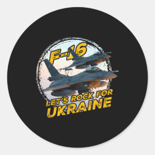 Adesivo F-16 Ucrânia